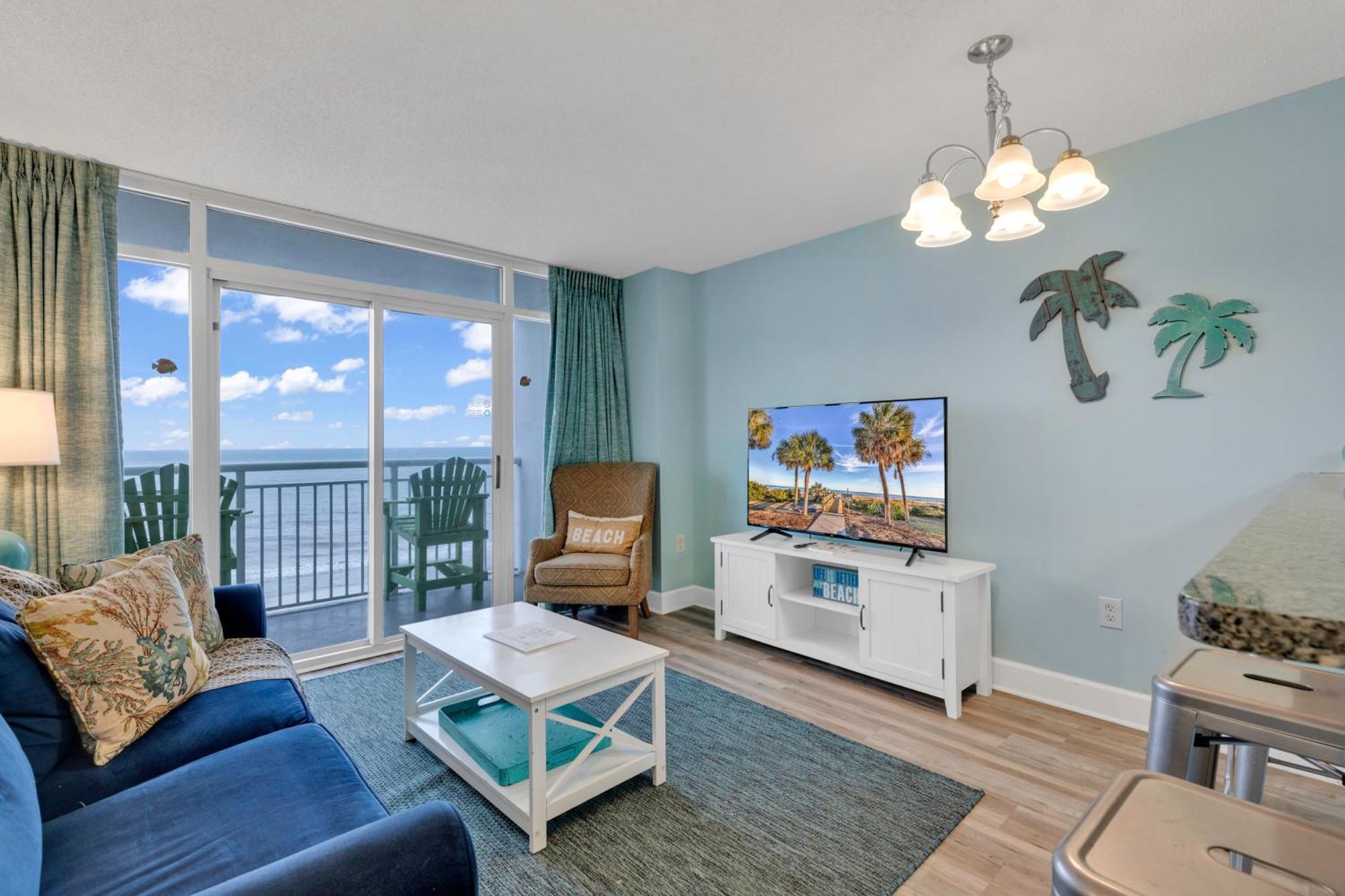 Ocean Front 2Br Elegant Condo In Atlantica Resort Мертл-Біч Екстер'єр фото