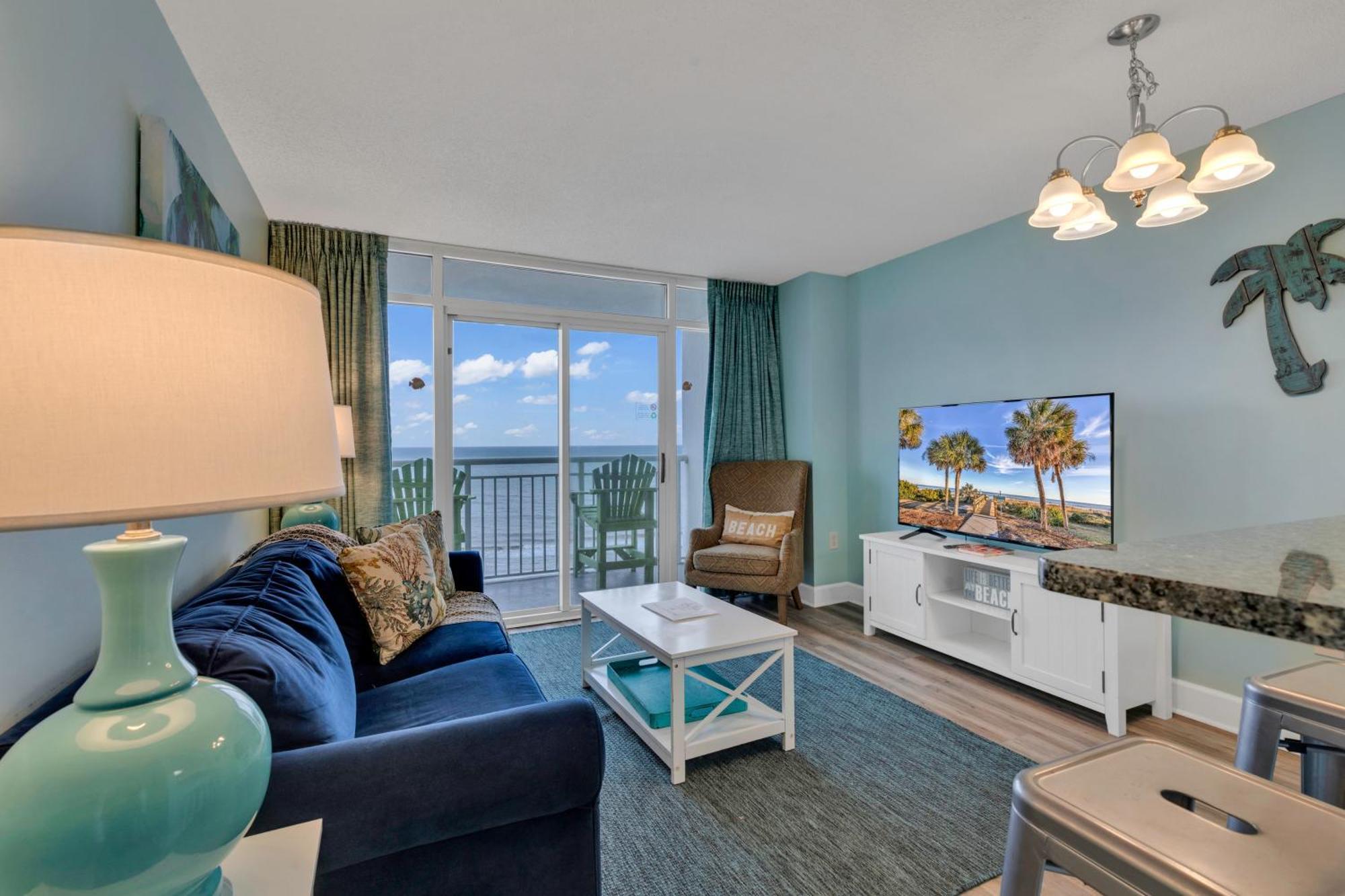 Ocean Front 2Br Elegant Condo In Atlantica Resort Мертл-Біч Екстер'єр фото